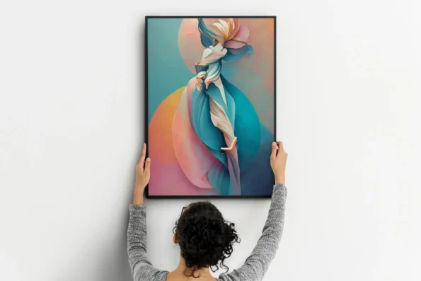 vertical-wall-art-color-art-prints-fitness-motivation-metal-frame-153