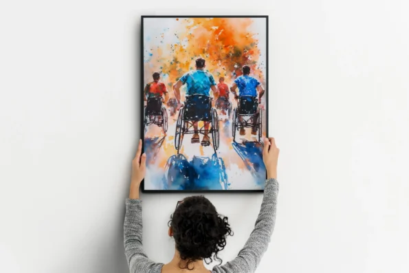 vertical-wall-art-color-art-prints-fitness-motivation-metal-frame-188