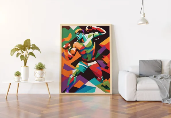 vertical-wall-art-color-art-prints-fitness-motivation-wood-frame-156