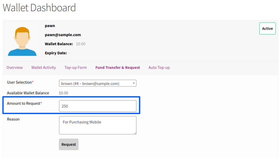 wallet-fund-request