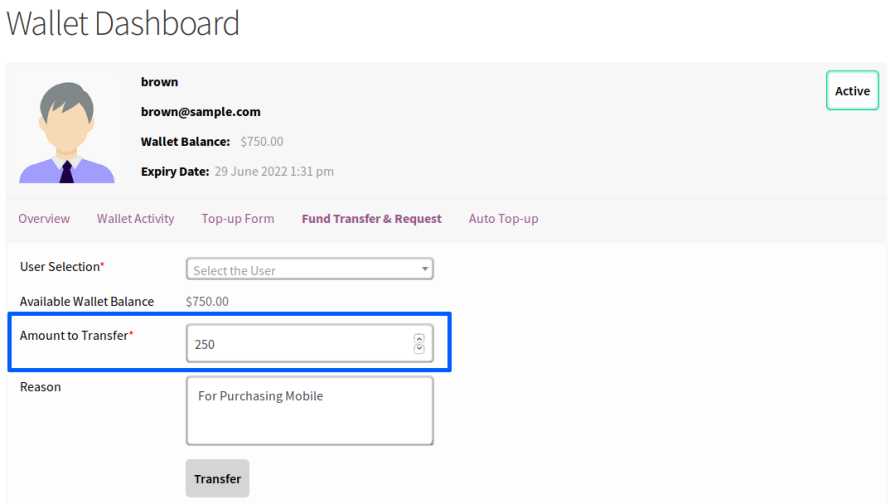 wallet-fund-transfer